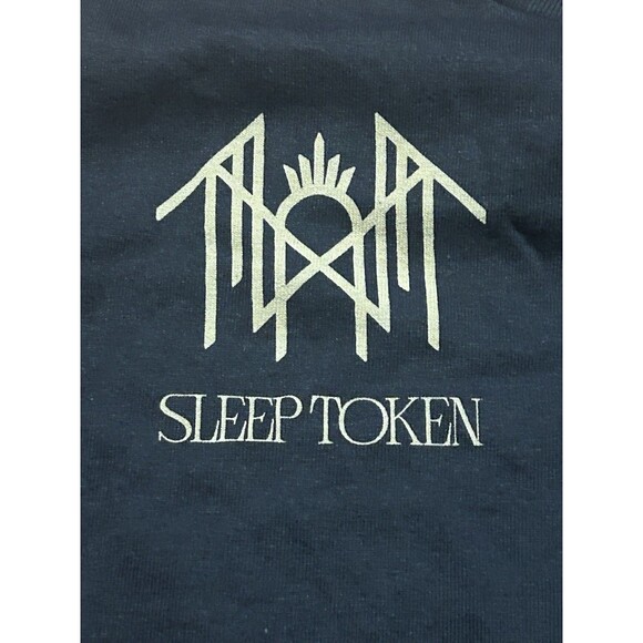 Sleep Token T-Shirt Black Small Band Graphic Tee Vessel Mask 2023 NWOT - Picture 3 of 4